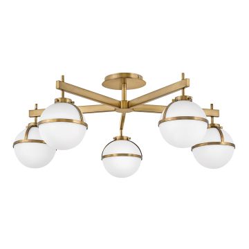 Hinkley Lighting Hollis HK-HOLLIS-5-O-HB Stropná lampa 5x40 W/E14 ip44