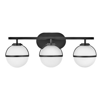 Hinkley Hollis HK-HOLLIS3-O-BK-BATH Stena svietidlo 3x60W/E14 IP44