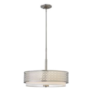 Hinkley Jules HK-JULES-3P-BN Závesná lampa 3x60W/E27