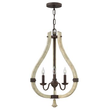Hinkley Lighting MIDDLEFIELD HK-MIDDLEFIELD3 Žiarovka 3x60W/E14