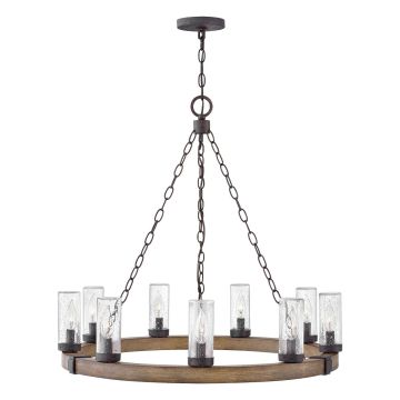 Hinkley Lighting Sawyer HK-SAWYER9-SQ Závesná lampa 9x40W/E14 IP44