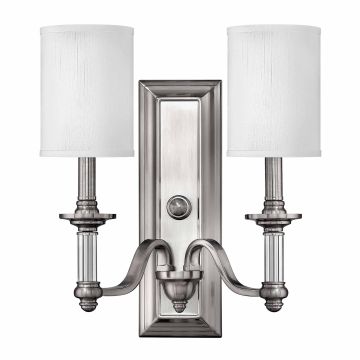 Hinkley Lighting SUSSEX HK-SUSSEX2 Stena svietidlo 2x60W/E14