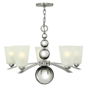 Hinkley Lighting ZELDA HK-ZELDA5-PN Žiarovka 5x60W/E27