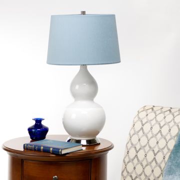 Elstead Lighting Isla ISLA-PN-TL-BLUE Stolná lampa 1x60 W/E27