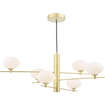 Dar Lighting Jasper JAS0635 Závesná lampa 6x25w/g9