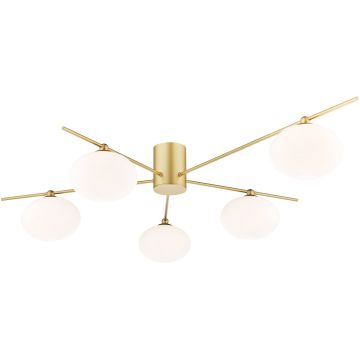 Dar Lighting Jasper JAS5435 Stropná lampa 5x25w/g9