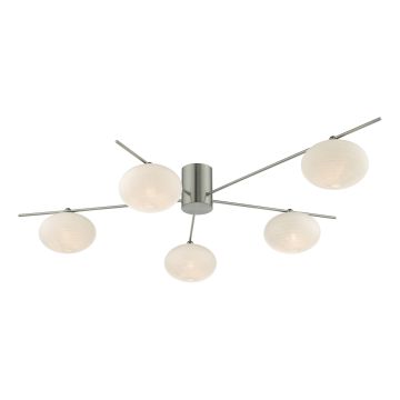 Dar Lighting JASPER JAS5446 Stropná lampa 5x25W/G9 IP20