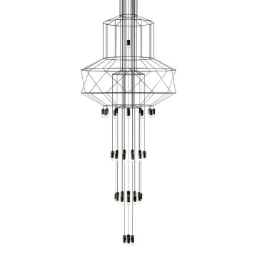 King Home FLUSSO JD0032-43P Závesná lampa 43x3W/G9 3000K 1320LM IP20