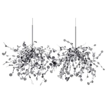 King Home MONETE JD8653-2.CHROM Závesná lampa 6x30W/G9 IP20