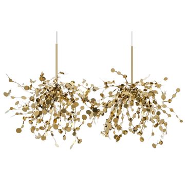 King Home MONETE JD8653-2.GOLD Závesná lampa 6x30W/G9 IP20