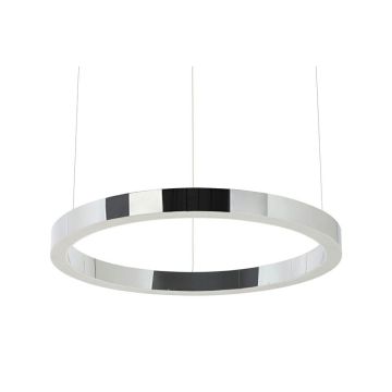 King Home RING JD8169-60.SILVER Závesná lampa 1x38W/LED 3000K 3000LM IP20