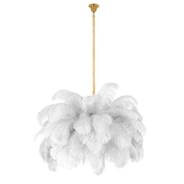King Home TIFFANY JD0019.WHITE Závesná lampa 18x40W/G9 IP20