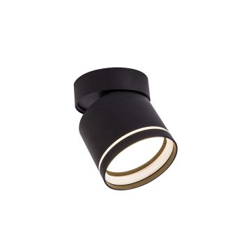 Light Prestige Kendal LP-6331/1SM R1 BK movable Natáčané downlight svetlo 1x7W/GX53 IP20