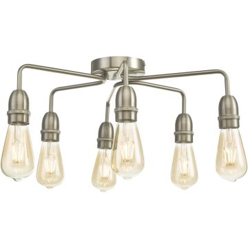Dar Lighting Kiefer KIE0646 Stropná lampa 6x60w/e27 ip20