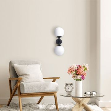 Light Prestige Dorado LP-002/2W BK Stena svietidlo 2x40W/E14 IP20