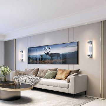 Light Prestige Lorenzo LP-2960/1W CH Stena svietidlo 2x40W/E14 IP20