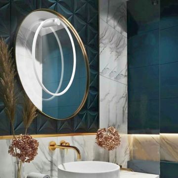 Light Prestige Mirror LP-999/1W S WH Stena svietidlo 1x35W/LED 3000K IP44