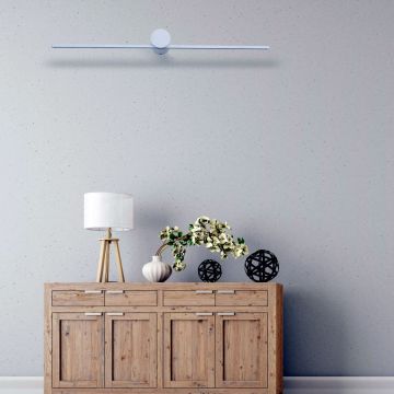 Light Prestige Modern Slim LP-777/1W L WH Stena svietidlo 1x8W/LED 3000K 1100 lm IP44