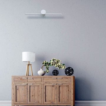 Light Prestige Modern Slim LP-777/1W M WH Stena svietidlo 1x6W/LED 3000K 800 lm IP44