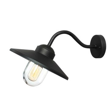 Elstead Lighting KLAMPENBORG KLAMPENBORG-BK Stena svietidlo 1x60W/E27 IP44