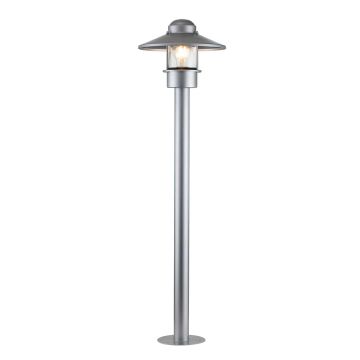 Elstead Lighting Klampenborg KLAMPENBORG-BOL-SIL Stojanová lampa 1x60W/E27 IP44