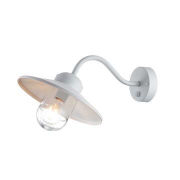 Elstead Lighting Klampenborg KLAMPENBORG-PIR-WHT Stena svietidlo 1x60W/E27 IP44