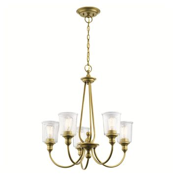 Elstead Lighting WAVERLY KL-WAVERLY5-NBR Žiarovka 3x60W/E27