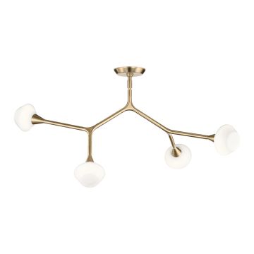 Kichler Cassius KL-CASSIUS-4P-CPZ Stropná lampa 4x3W/G9 3000K 300lm