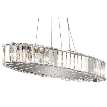 Kichler CRYSTAL SKYE KL-CRYSTAL-SKYE-I-L Závesná lampa 12x3,5W/G9 320LM IP44