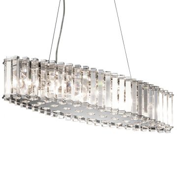 Kichler CRYSTAL SKYE KL-CRYSTAL-SKYE-ISLE Závesná lampa 8x3,5W/G9 320LM IP44