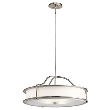 Kichler EMORY KL-EMORY-P-M-CLP Závesná lampa 4x60W/E27