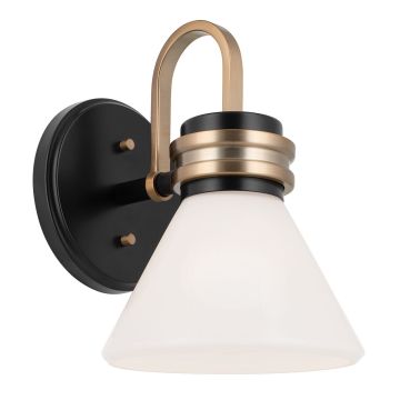 Kichler Farum KL-FARUM1-BK-CPZ Stena svietidlo 1x3W/G9 3000K 300lm IP44