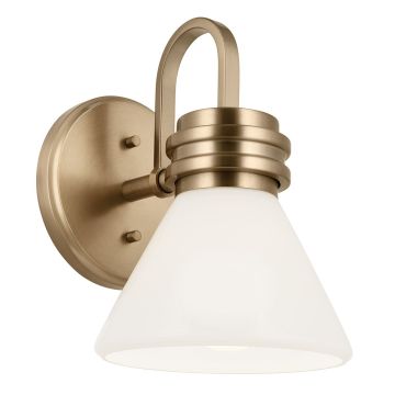 Kichler Farum KL-FARUM1-CPZ Stena svietidlo 1x3W/G9 3000K 300lm IP44