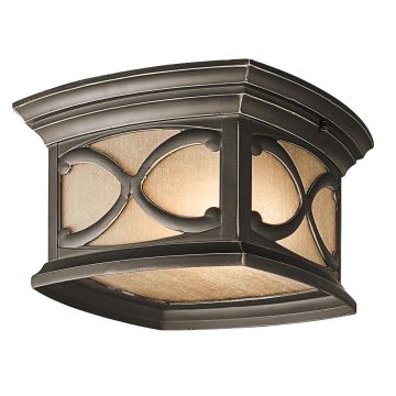 Kichler FRANCEASI KL-FRANCEASI-F Stropné svietidlo 2x60W/E27 IP44