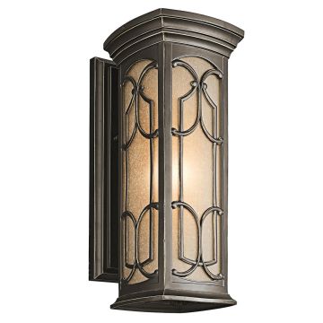 Kichler FRANCEASI KL-FRANCEASI-M Stena svietidlo 1x60W/E27 IP44