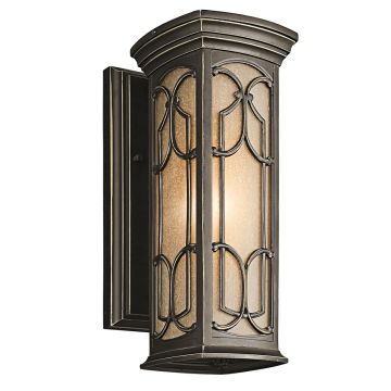 Kichler FRANCEASI KL-FRANCEASI-S Stena svietidlo 1x60W/E27 IP44
