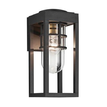 Kichler Hone KL-HONE-S-BKT Stena svietidlo 1x60W/E27 IP44