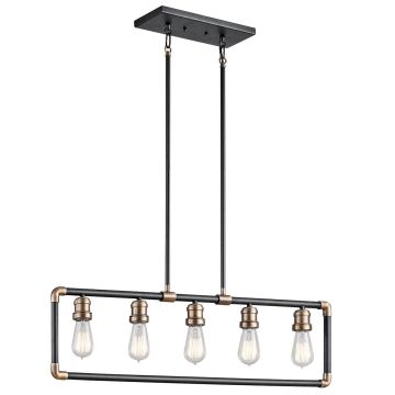 Kichler IMAHN KL-IMAHN-ISLE Závesná lampa 5x60W/E27