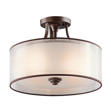 Kichler LACEY KL-LACEY-SF-MB Stropná lampa 3x60W/E27