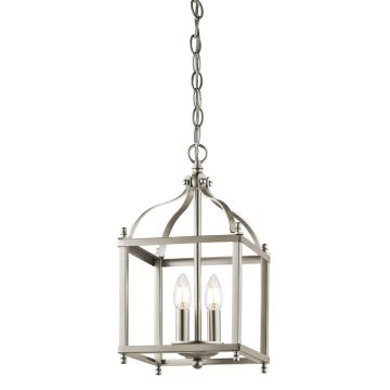 Kichler LARKIN KL-LARKIN-P-S-NI Závesná lampa 2x60W/E14