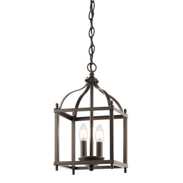 Kichler LARKIN KL-LARKIN-P-S-OZ Závesná lampa 2x60W/E14