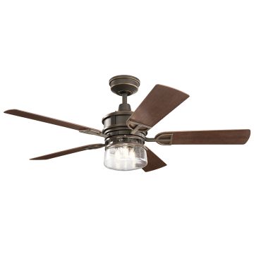 Kichler Lyndon Patio KLF-LYNDON-52-OZ Ventilátor 3x60W/E27 3000K IP23