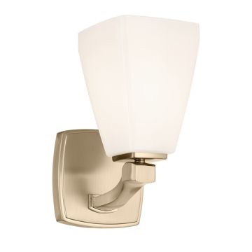 Kichler Marant KL-MARANT1-OPAL-CPZ Stena svietidlo 1x3W/G9 3000K 300lm ip44