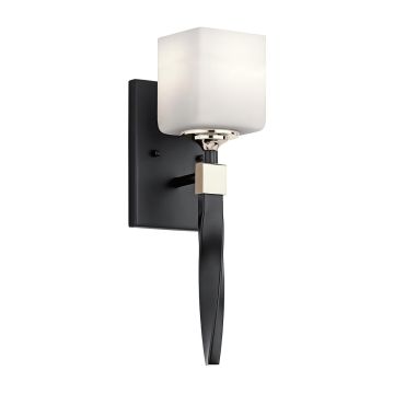 Kichler Marette KL-MARETTE1-BK Stena svietidlo 1x3.5W/G9 IP44