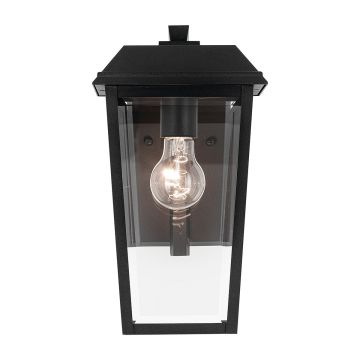 Kichler Mathus KL-MATHUS2-S-BK Stena svietidlo 1x60W/E27 ip44
