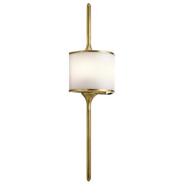 Kichler MONA KL-MONA-L-NBR Stena svietidlo 2x3,5W/G9 320LM IP44