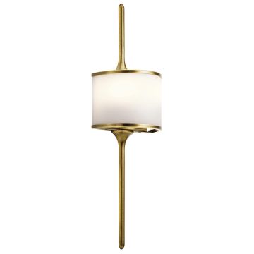 Kichler MONA KL-MONA-S-NBR Stena svietidlo 2x3,5W/G9 320LM IP44