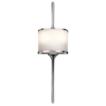 Kichler MONA KL-MONA-S-PC Stena svietidlo 2x3,5W/G9 320LM IP44