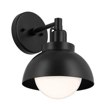 Kichler Niva KL-NIVA-1W-1P-BK Stena svietidlo 1x40W/E27 IP20