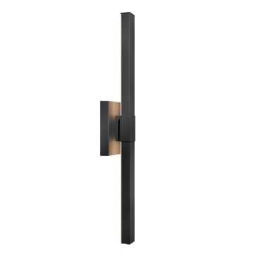 Kichler Nocar KL-NOCAR-L-BK Stena svietidlo 1x39W/LED 3000K 1800lm IP44